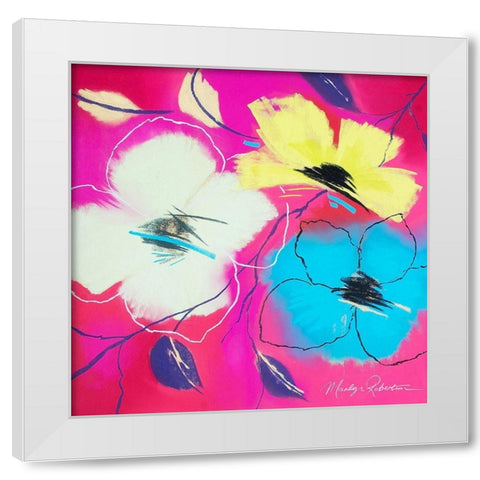 Bright Idea White Modern Wood Framed Art Print by Robertson, Marilyn