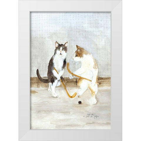 COPERTINA II White Modern Wood Framed Art Print by Moser, Dede