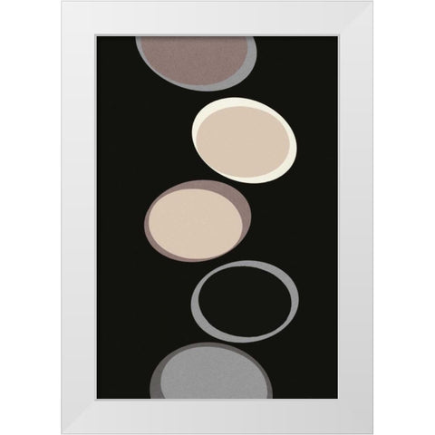 Imagination I White Modern Wood Framed Art Print by Design Show