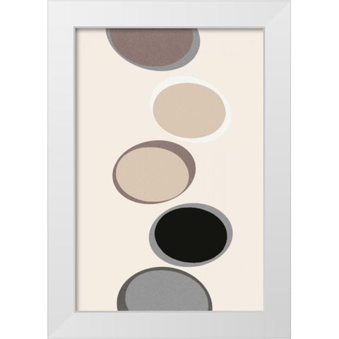 Imagination III White Modern Wood Framed Art Print by Design Show