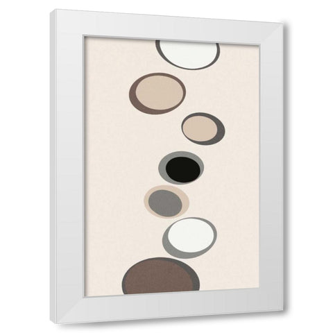 Imagination IV White Modern Wood Framed Art Print by Design Show