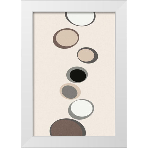 Imagination IV White Modern Wood Framed Art Print by Design Show