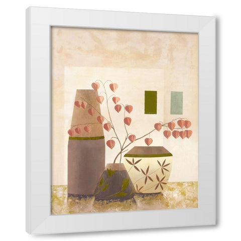Ambiance II White Modern Wood Framed Art Print by Sedalia, David
