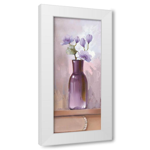 Lilac Kitchen I White Modern Wood Framed Art Print by Babichev