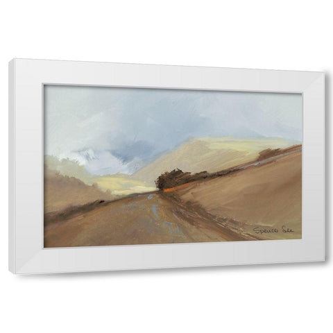 HEAVEN AND EARTH II White Modern Wood Framed Art Print by Lee, Spencer