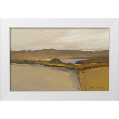 HEAVEN AND EARTH IV White Modern Wood Framed Art Print by Lee, Spencer