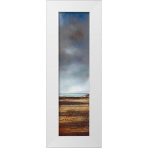 Coastal Retreat II White Modern Wood Framed Art Print by Dworok, Peter
