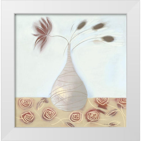 CO COA I White Modern Wood Framed Art Print by Robertson, Marilyn