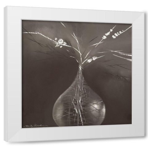 VENETIAN I White Modern Wood Framed Art Print by Robertson, Marilyn