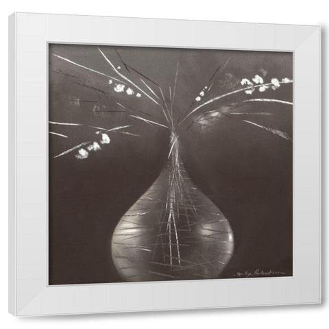 VENETIAN II White Modern Wood Framed Art Print by Robertson, Marilyn