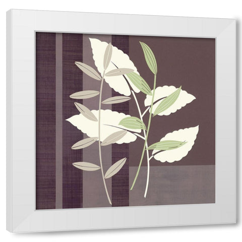 ETERNITY I White Modern Wood Framed Art Print by Design Show