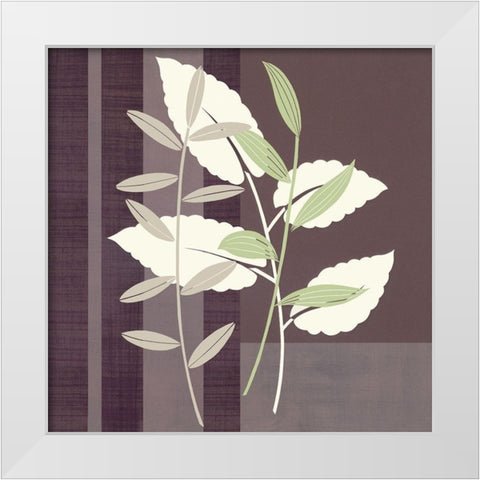 ETERNITY I White Modern Wood Framed Art Print by Design Show