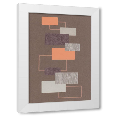 EQUILIBRIUM I White Modern Wood Framed Art Print by Design Show