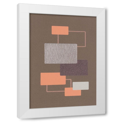 EQUILIBRIUM II White Modern Wood Framed Art Print by Design Show