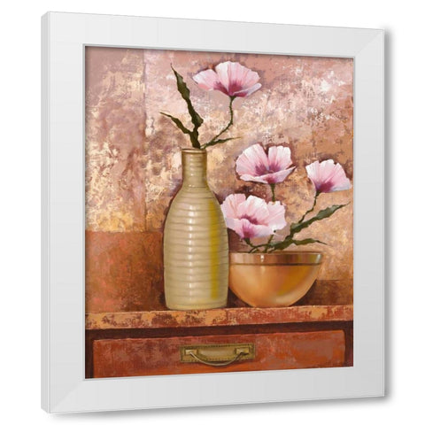 Cottage Kitchen II White Modern Wood Framed Art Print by Babichev