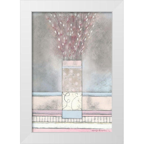COLOUR PALETTE II White Modern Wood Framed Art Print by Robertson, Marilyn