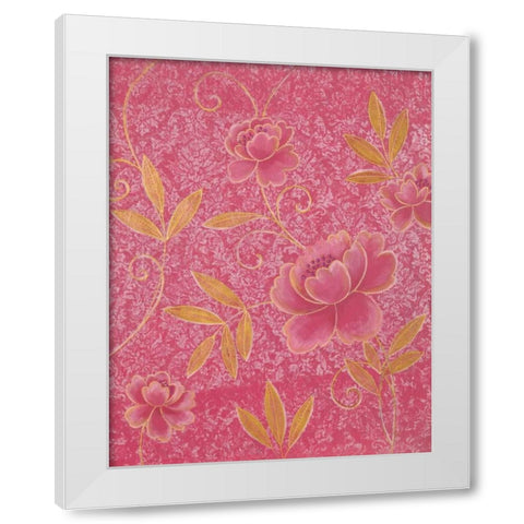Illusion I White Modern Wood Framed Art Print by Design Show