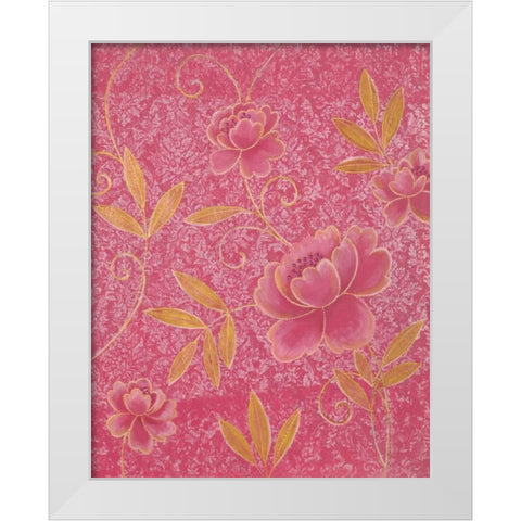 Illusion I White Modern Wood Framed Art Print by Design Show