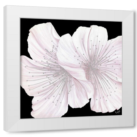 Affection I White Modern Wood Framed Art Print by Lake, Kaye