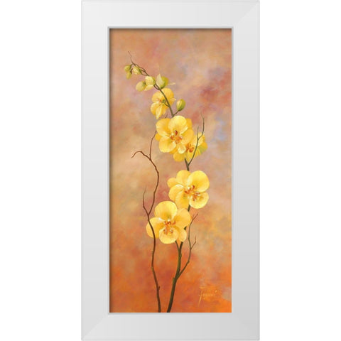 JAPANESE STYLE II White Modern Wood Framed Art Print by Fasani