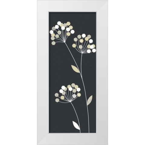 Starlight White Modern Wood Framed Art Print by Design Show