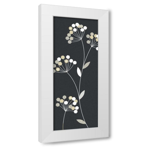 Starbright White Modern Wood Framed Art Print by Design Show