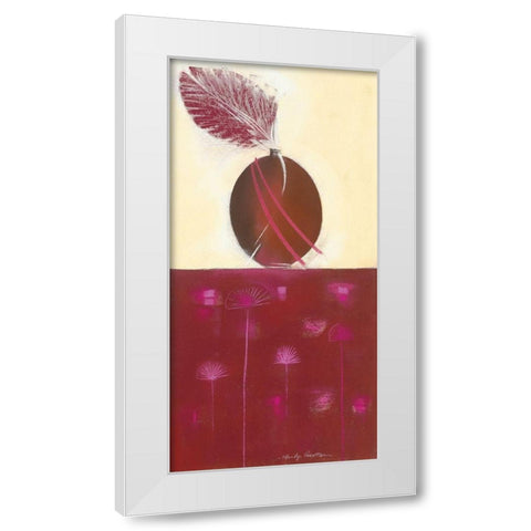 CHOCOLATE II White Modern Wood Framed Art Print by Robertson, Marilyn