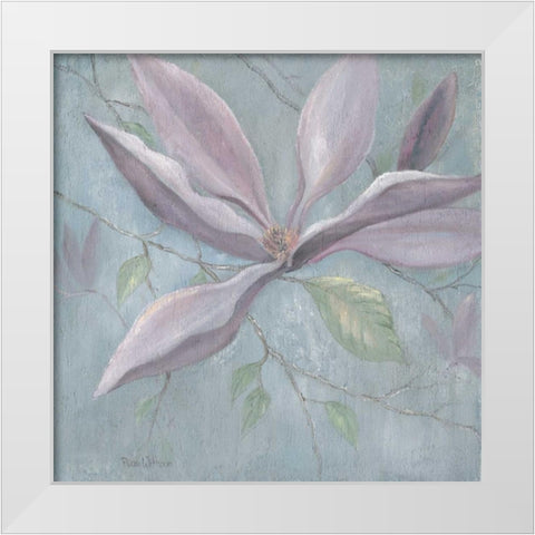Purple I White Modern Wood Framed Art Print by Withaar, Rian