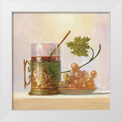 FROM THE KITCHEN II White Modern Wood Framed Art Print by Slava