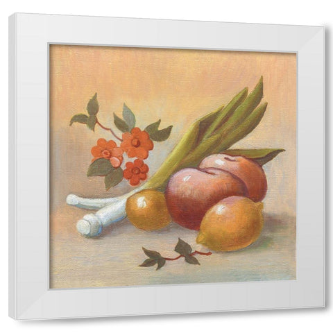 FROM THE KITCHEN V White Modern Wood Framed Art Print by Slava