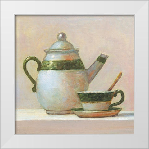 FROM THE KITCHEN VII White Modern Wood Framed Art Print by Slava