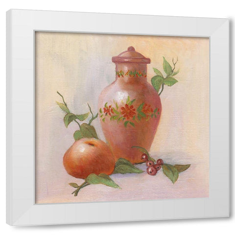 FROM THE KITCHEN XI White Modern Wood Framed Art Print by Slava