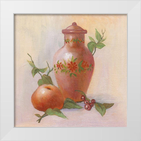 FROM THE KITCHEN XI White Modern Wood Framed Art Print by Slava