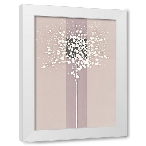 WHITE TREE II White Modern Wood Framed Art Print by Sakai, Takashi