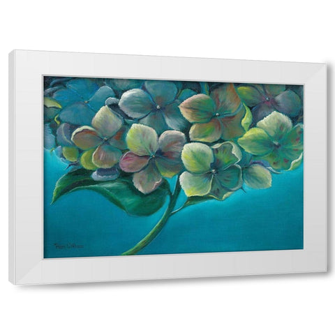 HYDRANGEA I White Modern Wood Framed Art Print by Withaar, Rian