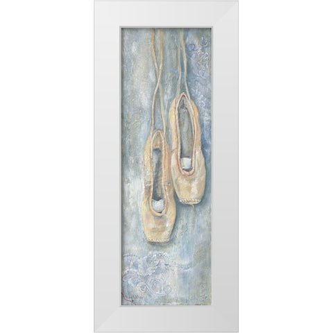 TOES PINK II White Modern Wood Framed Art Print by Withaar, Rian