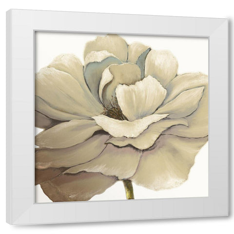 SUNSHINE PRECIOUS II White Modern Wood Framed Art Print by Withaar, Rian