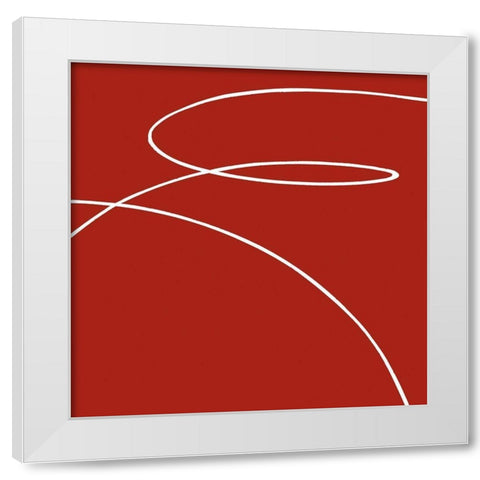 MEDITATION II White Modern Wood Framed Art Print by Sakai, Takashi