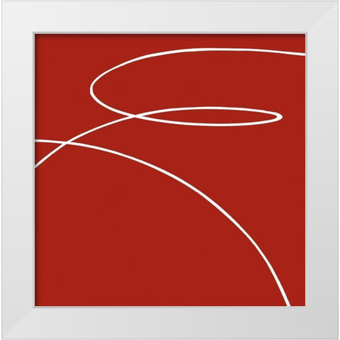 MEDITATION II White Modern Wood Framed Art Print by Sakai, Takashi