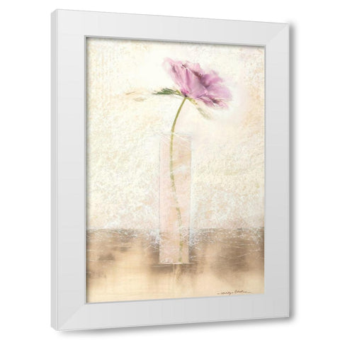 CALICO I White Modern Wood Framed Art Print by Robertson, Marilyn