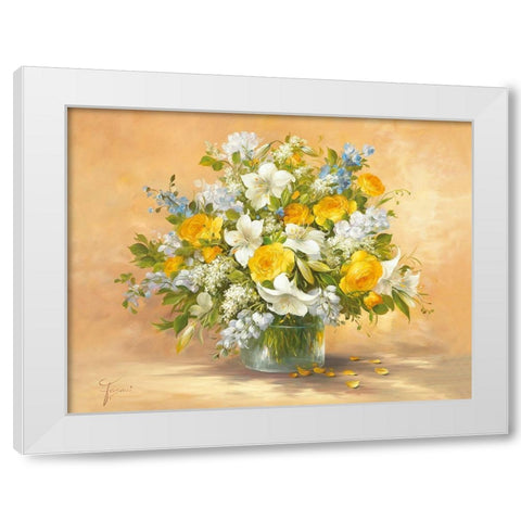 ABSOLUTELY BEAUTIFUL II White Modern Wood Framed Art Print by Fasani