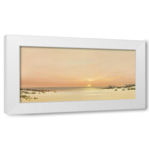 DISTANT SHORES I White Modern Wood Framed Art Print by Lee, Spencer