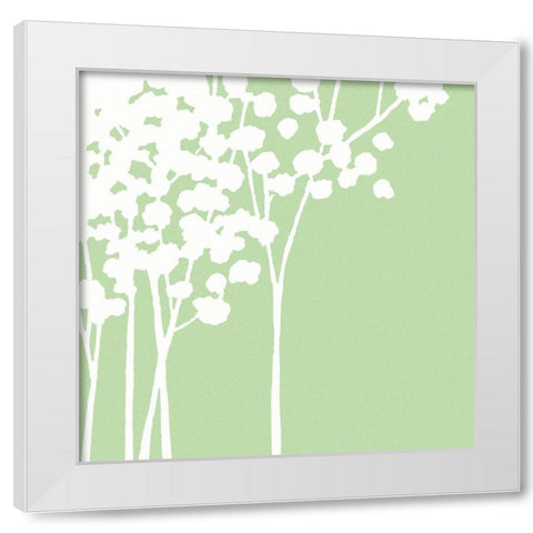 SUMMERS BOUNTY III White Modern Wood Framed Art Print by Sakai, Takashi