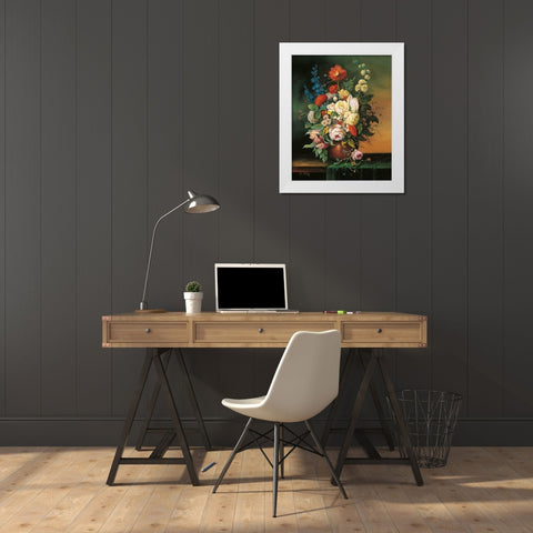 DUTCH STYLE CLASSICS I White Modern Wood Framed Art Print by Pila