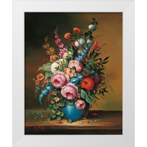 DUTCH STYLE CLASSICS II White Modern Wood Framed Art Print by Pila