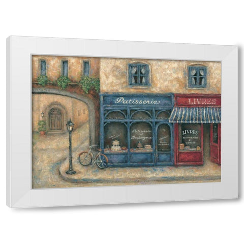 Patisserie White Modern Wood Framed Art Print by Kaufman, Judy