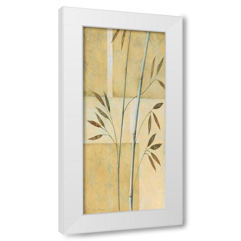 Bamboo IV White Modern Wood Framed Art Print by Prosnov, Valerie