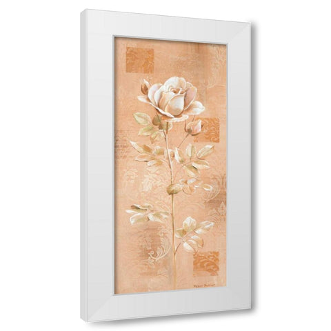 Dream in cream II White Modern Wood Framed Art Print by Butler, Peter