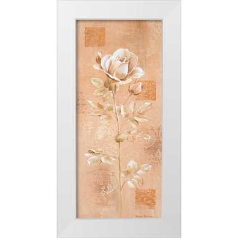 Dream in cream II White Modern Wood Framed Art Print by Butler, Peter