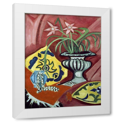 The Still Life White Modern Wood Framed Art Print by Rosanova, Olga